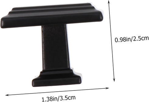 4pcs Gadpiparty Modern Simple Design Door Handle Drawer Handle Multipurpose Knobs for Cabinet Bedside Table