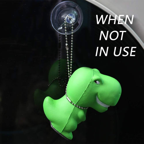Six Senses Media Laundry Door Post 2.0, Dinosaur Doorstop, Modern Washing Machine Accessory in Dinosaur Colors