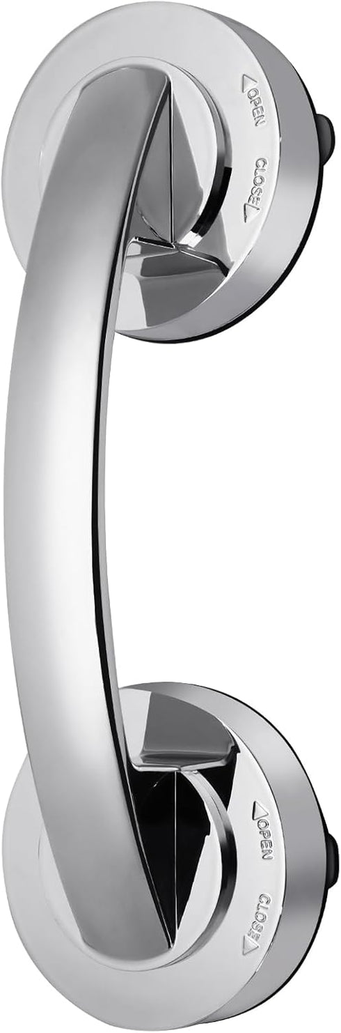 Hordion Suction Cup Door Handle, Suction Grab Bar Bathtub Shower Handle for Glass