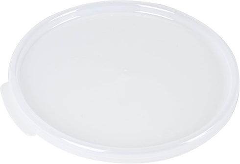 LID ONLY: Met Lux 8.8 Inch White Plastic Lid for 6 and 8 Quart Storage Containers
