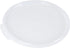 LID ONLY: Met Lux 8.8 Inch White Plastic Lid for 6 and 8 Quart Storage Containers