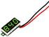 KeeYees 0.28 Inch Two Wires Mini Digital Voltmeter, DC 2.5V-30V Voltage Tester Meter LED Display