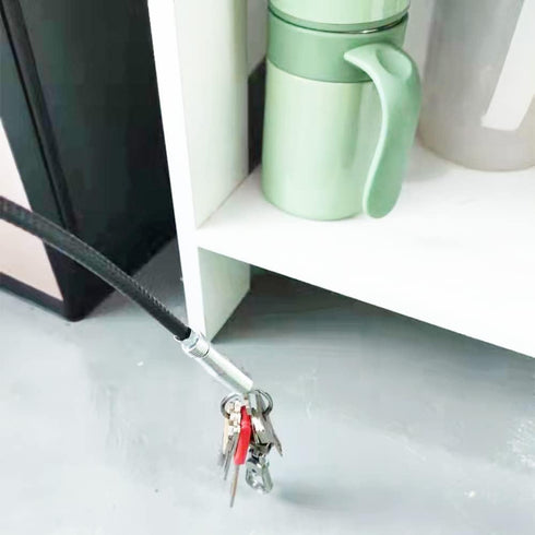 AUSAYE 79 Inch Sink Snake Drain Cleaner Tool, Drain Clog Remover Snake, Hair Remover, Tube Drain Cleaning