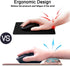 Mouse Pad with Wrist Support, Non Slip Mousepad Wrist Rest for Office, Computer, Laptop & Mac, Durable & Comfortable