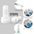 GAOHUI 580 Pcs Closed End Crimp Connectors, 22-16/16-14/12-10 AWG Gauge Wire Cap Terminal Connectors Kit