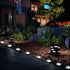 16.8ft (Set 8) Paw Print Solar Lights - Dog Cats Animal Solar String Lights of Outdoor Waterproof, Cat Puppy Animal