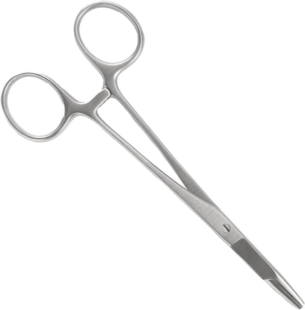 Jeffers Needle Holder Scissor Combination, 6 Inch Stainless Steel Surgical Instrument with