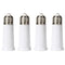 E26 Socket Extender, E26 to E26 Lamp Socket, 9.5CM/3.74 Inch Socket Extension Adapter (4 Pack)