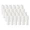 PATIKIL 2.6 Inch Tall Candle Covers Sleeves, 24Pcs Plastic E12 Chandelier Socket