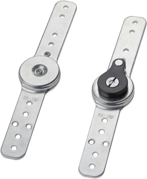 AHJRQYP 2Pcs 5 6 7 Catholic(90-180 Adjustment Furniture Hinge Positions fold Chair Modified Ratchet Support Hinge