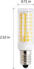 10W E12 Bulbs Dimmable 100W 102 2835 1500Lumen 3000K Bulb CRI>90+ Light,4 Pack Mini LED Corn Light Replacement