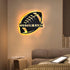 SweetJECCU 16 Personalized Custom Name Football with LED Night Light, Neon Light Wall Sign Colors Changing with Remote