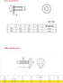 binifiMux 10-Set M6x25mm Rivet Countersunk Hex Socket Cap Bolts and Hex Head Barrel Nuts for Furniture