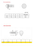 binifiMux 10-Pack M6x55mm Countersunk Rivet Hex Socket Cap Bolts and Hex Head Barrel Nuts for Furnitures Cribs Chairs