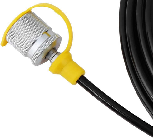 64MPa Hydraulic Hose 5.0M/16.4FT M16-M16 Female Liquid Black Hydraulic Pressure Test Hose