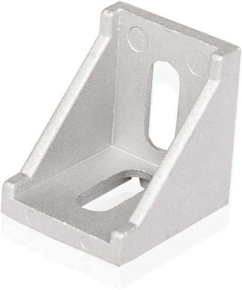 2020 Series Aluminum Profile Connector Set, 4pcs Corner Bracket, 8pcs M5 Nuts, 8pcs M5x10mm Screws