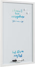 MasterVision Magnetic Dry Erase Travel Board, White Frame, 16 x 24 Inches (MM03452660)
