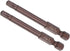 Magnetic Torx Screwdriver Bit T27 - 3" Length 1/4" Hex Shank, S2 Steel Star 6 Point Drill Driver (2-Pieces)