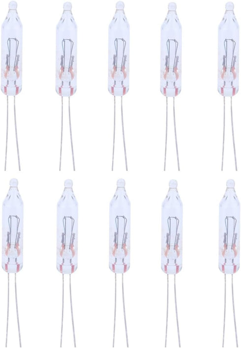 Generic 12 Bulbs Pinched 0.96 80 (20) Volt Mini Christmas Replacement for Incandescent String Lights, Base, Watt, mA
