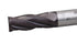 Accusize Industrial Tools M42 8% Cobalt Tialn Roughing End Mill, 1/2'' x 1/2'' x 1-1/4'' Flt Length, 1102-0012