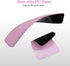 MOSISO Wrist Rest Support for Mouse Pad & Keyboard Set, Ergonomic Non-Slip Base, Pain Relief, Mauve Pink