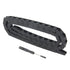 1 Meter Drag Chain Cable Carrier, 7x7mm Closed Type for 3D Printer and CNC Machines with Screwdriver Tool