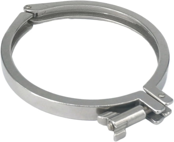 NICGQMQR 5" Tri Clamp 145mm Ferrule O/D 304 Stainless Steel Casting Fitting Dairy