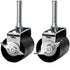 Heavy Duty Caster Wheels Set of 4 (Two Locking, Two Non-Locking) for Metal Bed Frame