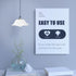 E27 Bulb Mikikit Retro Flower Shaped Glass Lamp Shade Replacement for Pendant Table Floor Lamps Vintage Style Light