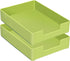 Desk Letter Tray, 2PCS A4 Size Plastic Stackable File Document Organizer for Office Desktop Storage