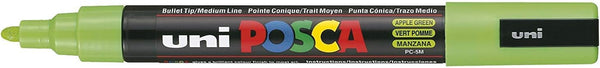 UNI-BALL POSCA MARKER PEN PC-5M - APPLE GREEN - Single Pen