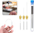 3 Set 3D Printer Nozzle Cleaning Kit, Stainless Steel Nozzles Cleaner Needles for 3D Printers Accessories