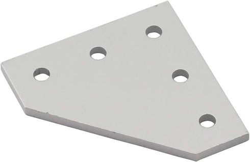 2020 Series L Shape Joint Plate Bracket Kit - 4pcs Joint Plate, 20pcs M5 T-Slot Nuts, 20pcs M5x8mm Screws
