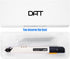 Utility Knife, DAT Series-X Portable Box Cutter with Fine Point Arts and Crafts Blade, 10 Blade Pieces (White)