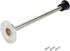 Stainless Steel Wall Mounted Door Stopper with Rubber Bumper, 7.87"/200mm Length