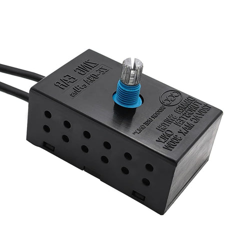 Zing Ear ZE-03A Dimmer Switch 120VAC 240VAC 300W MAX for Table Lamps, Floor Lights, Dimmable LED, Easy to Install.
