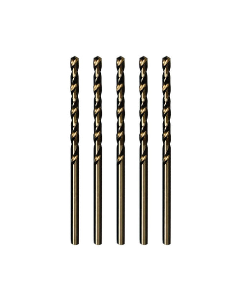5% Cobalt Drill Bits Set for Stainless Steel and Hard Metal (1/16 x 5PCS)