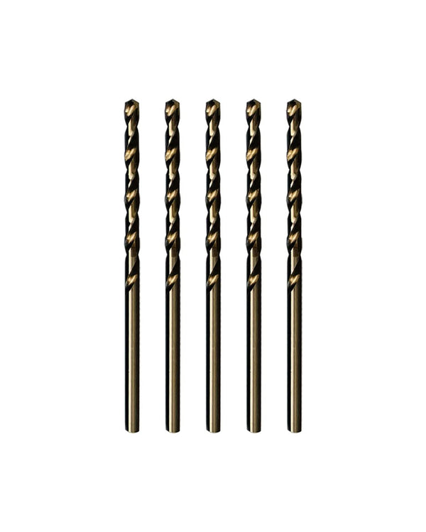 5% Cobalt Drill Bits Set for Stainless Steel and Hard Metal (1/16 x 5PCS)
