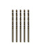 5% Cobalt Drill Bits Set for Stainless Steel and Hard Metal (1/16 x 5PCS)