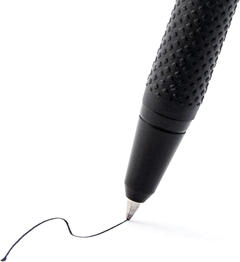 Zebra Pen G-450 Retractable Gel Pen, Black Brass Barrel, Medium Point, Black Ink, 2-Pack