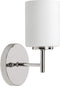 Progress Lighting P2131-104 Replay Bath & Vanity, 1-Light, Polished Nickel