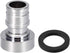 uxcell Brass Faucet Tap Quick Connector M22 UNF Female Thread Hose Pipe Socket Adapter