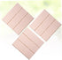 Ciieeo 3pcs Pink Felt Board Tiles, Colored Felt Notes Board Tiles, Memo Wall Bulletin Boards, Three-Dimensional Photo