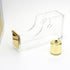 NatSumeBasics Pure Gold Acrylic Tape Dispenser for Washi Tapes, Aesthetic Office School Supplies