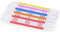 L LIKED Pack of 250 Currency Band Bundles, Self Sealing Currency Straps, Money Bill Wrappers (50 of Each)