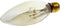 Bulbrite Incandescent B8 Candelabra Screw Base (E12) Light Bulb, 1 Count (Pack