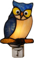 Stained Glass owl Night Light,studyroom Night LightSuitable for Living RoomCorridorBedroom.Plug into Wall.DYM9008