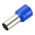 Baomain AWG 6/16.0mm² Wire Copper Crimp Connector, Insulated Ferrule Pin Cord End Terminal, Pack of 100, Blue