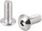 uxcell M5x12mm Machine Screws - Hex Socket Round Head Screw, 304 Stainless Steel Fasteners, 20pcs