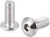 uxcell M5x12mm Machine Screws - Hex Socket Round Head Screw, 304 Stainless Steel Fasteners, 20pcs